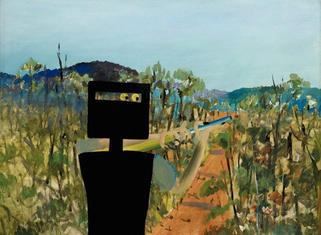 AGNSW collection Sidney Nolan First-class marksman 1946