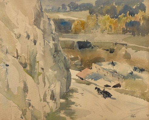 Alternate image of The chalk quarry by A Henry Fullwood