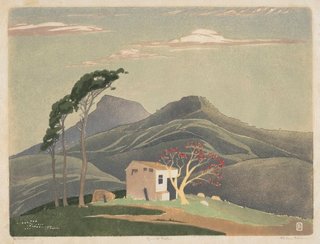AGNSW collection Ethleen Palmer Granite peaks 1938