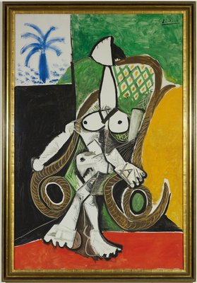 Alternate image of Nude in a rocking chair by Pablo Picasso