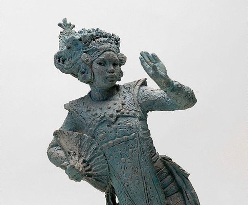 Alternate image of Study of Balinese Legong dancer by Arthur Fleischmann