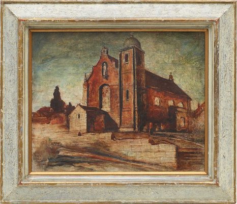 Alternate image of Church at Lane Cove by Lloyd Rees