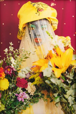 Alternate image of A yellow dress, a bouquet by Atong Atem