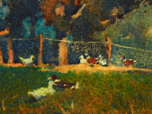 Alternate image of The duck's paddock by J J Hilder
