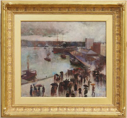 Alternate image of Departure of the Orient - Circular Quay by Charles Conder