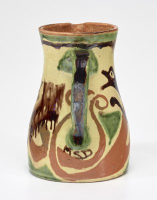 Alternate image of Jug with design of entwined serpents by Anne Dangar
