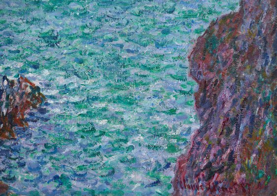 Alternate image of Port-Goulphar, Belle-Île by Claude Monet