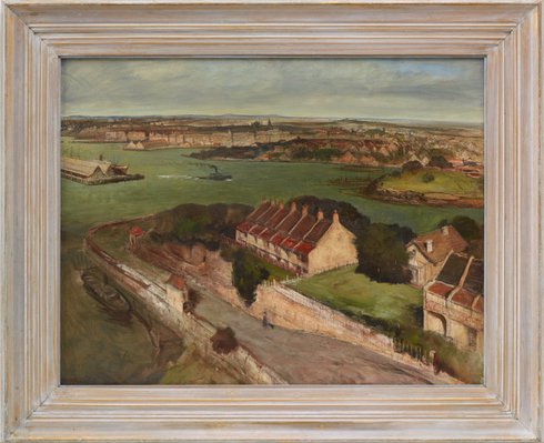 Alternate image of The Harbour from McMahon's Point by Lloyd Rees