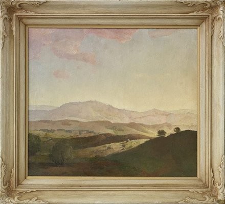 Alternate image of Evening on the Bathurst Hills by Lloyd Rees