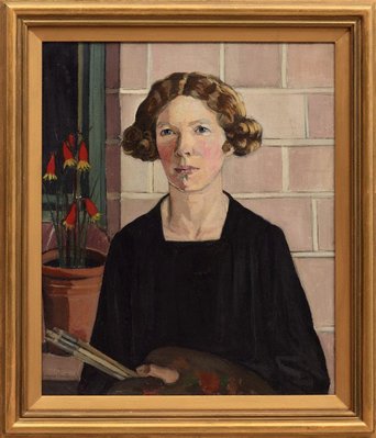 Alternate image of Self portrait by Margaret Preston