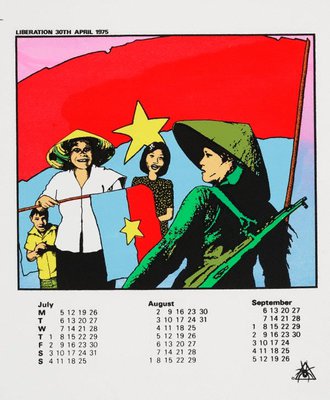 Alternate image of Australian Vietnam Society 1982 calendar by Redback Graphix, Michael Callaghan, Gregor Cullen