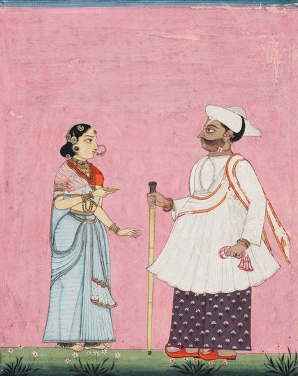 AGNSW collection Company style A Hindu of the Carnatic circa 1770