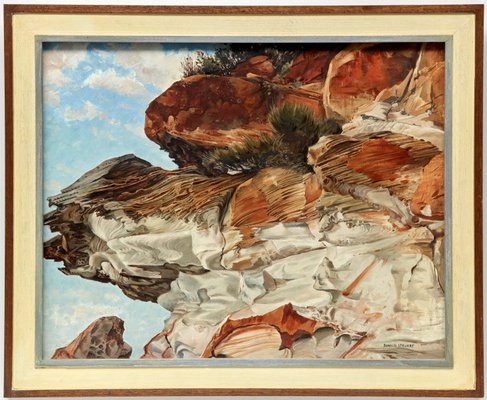 Alternate image of The cliff by Ronald Hewison Steuart