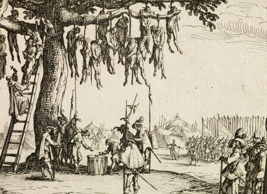 Alternate image of The hanging by Jacques Callot
