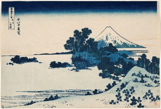 AGNSW collection Katsushika Hokusai Shichirigahama in Sagami Province circa 1823