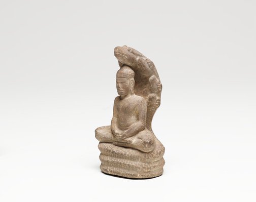 Alternate image of Buddha sheltered by the seven-headed serpent, Mucalinda by 