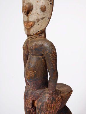 Alternate image of Kaua tikit (orator's stool) by Iatmul people