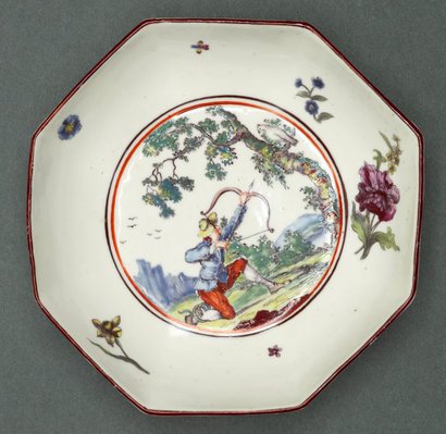 Alternate image of Tea bowl and saucer by Chelsea