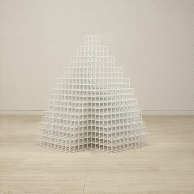 Alternate image of Pyramid by Sol LeWitt