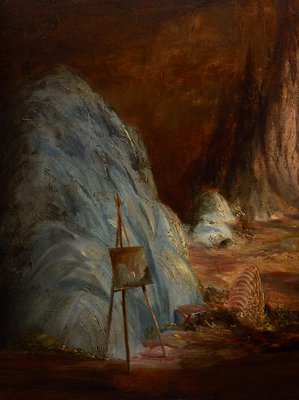 Alternate image of Stalagmites, Burragalong Cavern by Conrad Martens