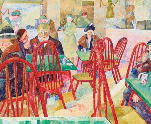 Alternate image of The Lacquer Room by Grace Cossington Smith