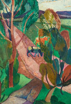 Alternate image of Landscape at Pentecost by Grace Cossington Smith
