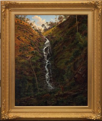 Alternate image of Waterfall, Strath Creek by Eugene von Guérard