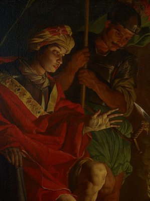 Alternate image of Mucius Scaevola in the presence of Lars Porsenna by Matthias Stomer