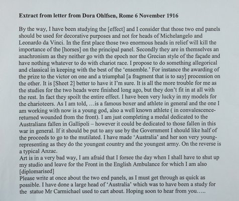 Alternate image of Letter from Dora Ohlfsen to Gother Mann by Dora Ohlfsen
