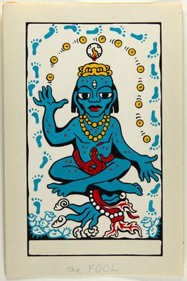 Alternate image of 'Tellurian' tarot cards by Flora Beresford