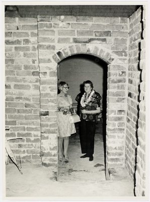 Alternate image of Esther Missingham and Sheila McDonald at Sheila McDonald’s party, Woolloomooloo by Hal Missingham
