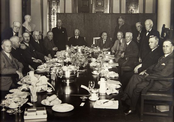 Alternate image of Luncheon given by the Board of Trustees to celebrate the 90th birthday of Julian Rossi Ashton by Unknown