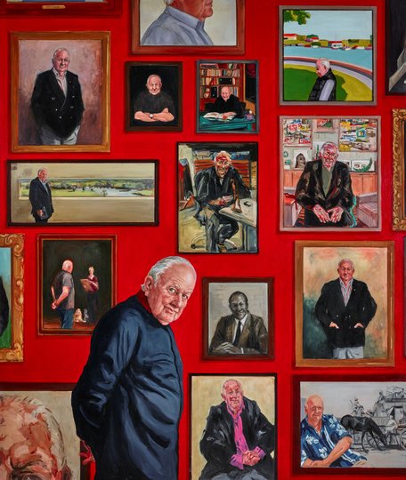 AGNSW prizes Joanna Braithwaite Hall of fame – portrait of Pat Corrigan, from Archibald Prize 2018