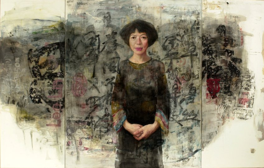 AGNSW prizes Guo Hua Cai Lee Lin Chin, from Archibald Prize 2001