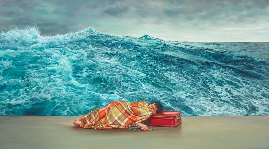 AGNSW prizes Julia Ciccarone The sea within, from Archibald Prize 2021