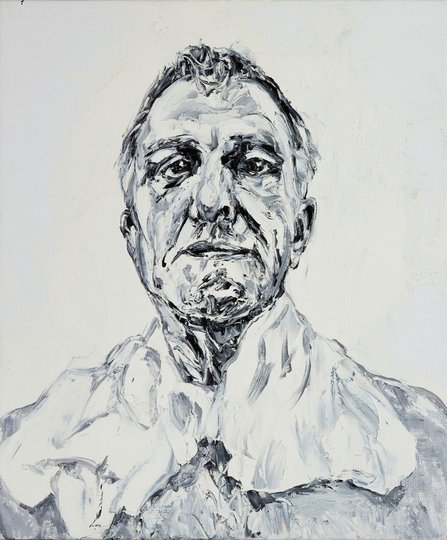 AGNSW prizes Nicholas Harding Treatment, day 49 (sorbolene soak), from Archibald Prize 2018