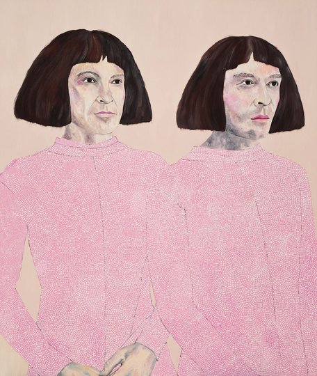 AGNSW prizes Sally Ross The Huxleys, from Archibald Prize 2018