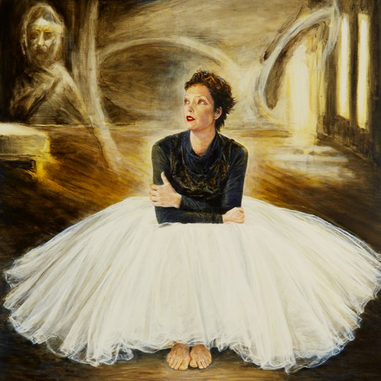 AGNSW prizes Jenny Sages Nobody's daughter - Meme Thorne, from Archibald Prize 1998