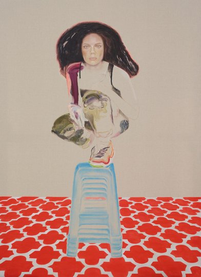 AGNSW prizes Angela Tiatia Study for a self-portrait, from Archibald Prize 2018