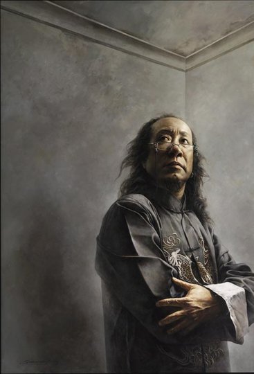 AGNSW prizes Yi Wang Long hair, from Archibald Prize 2008