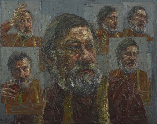 AGNSW prizes Jun Chen Ray Hughes and five other moods, from Archibald Prize 2009