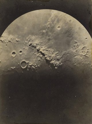 **James Short** *The Moon* c1890 -1922, gelatin silver photograph, Museum of Applied Art and Sciences, Sydney, gift of Mrs Carole Short 2005