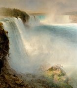 Frederic Edwin Church *Niagara Falls, from the American side* 1867, oil on canvas