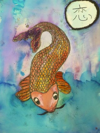 *Koi in water*
Morgan Devey, Year 11
Wellington Point State High School, QLD