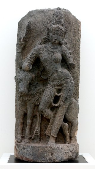 This work, *Ardhanarishvara*, was purchased by the Art Gallery in 2004 from Art of the Past and returned to India in 2014.