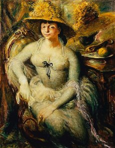 Dobell's portrait of Margret Olley